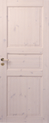 Сосновая дверь Jeld-Wen Tradition 51 + дв. коробка белый лак фото 1 — Финдвери